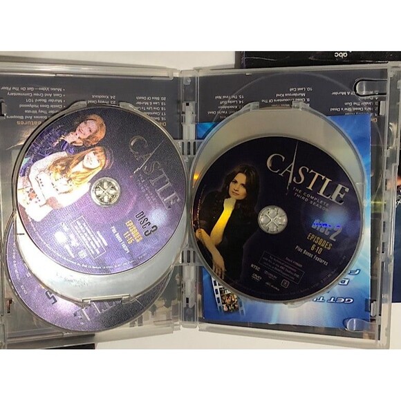 Castle Seasons 1-4 Complete 3 NEW sealed 1-Near Mint Condition - Picture 2 of 3